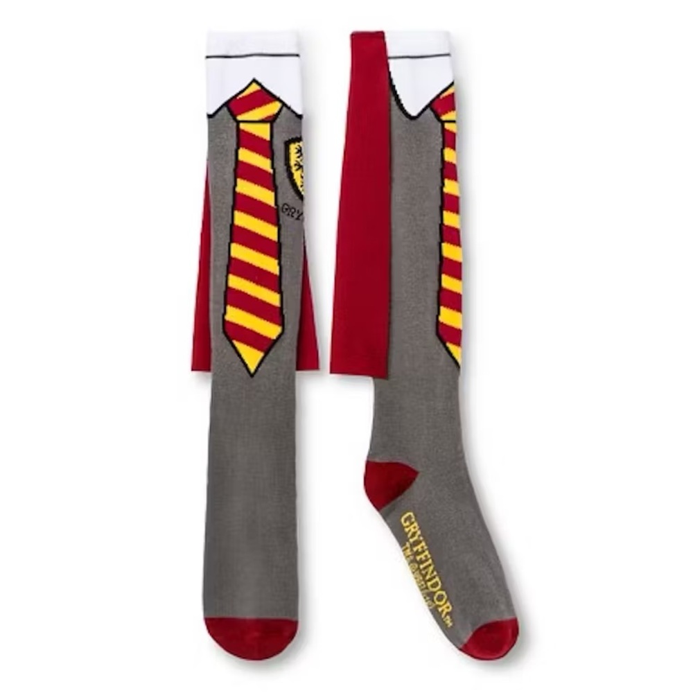 Warner Bros. Gryffindor Knee-High Socks - Red and Gray